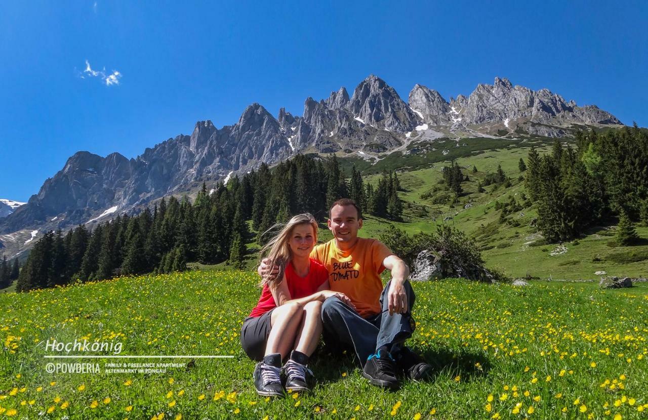 Powderia Family & Freelance Apartment In The Centre Of Ski Amade Altenmarkt im Pongau Eksteriør billede