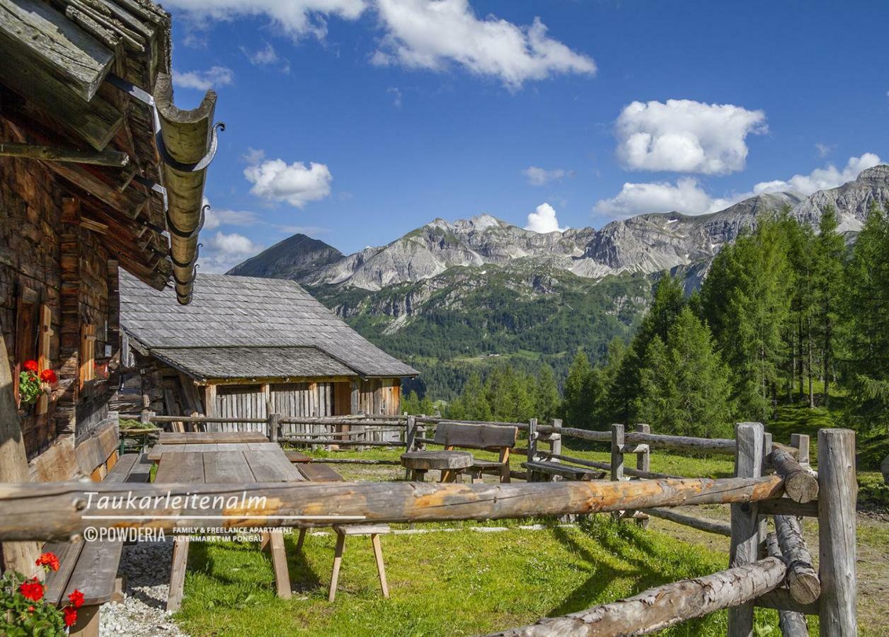 Powderia Family & Freelance Apartment In The Centre Of Ski Amade Altenmarkt im Pongau Eksteriør billede